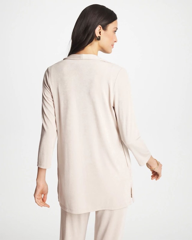 Travelers Long Knit Jacket - image 4